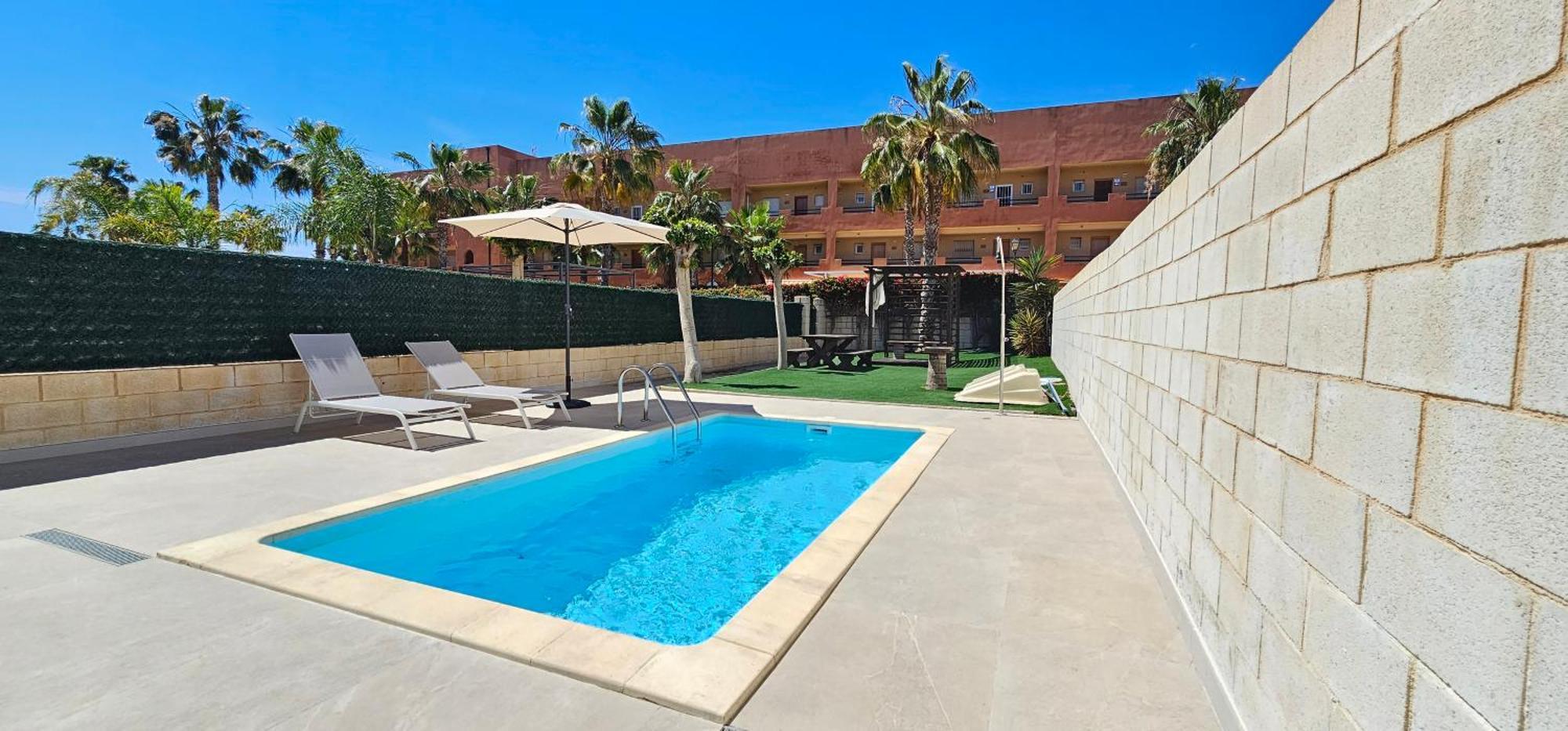 Homes Of Spain, Apartamentos Paraiso Vera Playa, Fatu Hiva, Bajo A Con Piscina Privada En Jardin Privado, Primera Linea De Playa, Wifi Extérieur photo