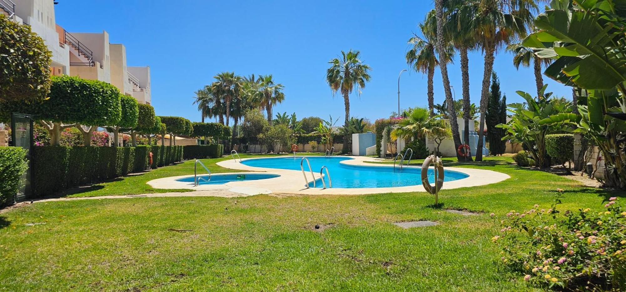 Homes Of Spain, Apartamentos Paraiso Vera Playa, Fatu Hiva, Bajo A Con Piscina Privada En Jardin Privado, Primera Linea De Playa, Wifi Extérieur photo