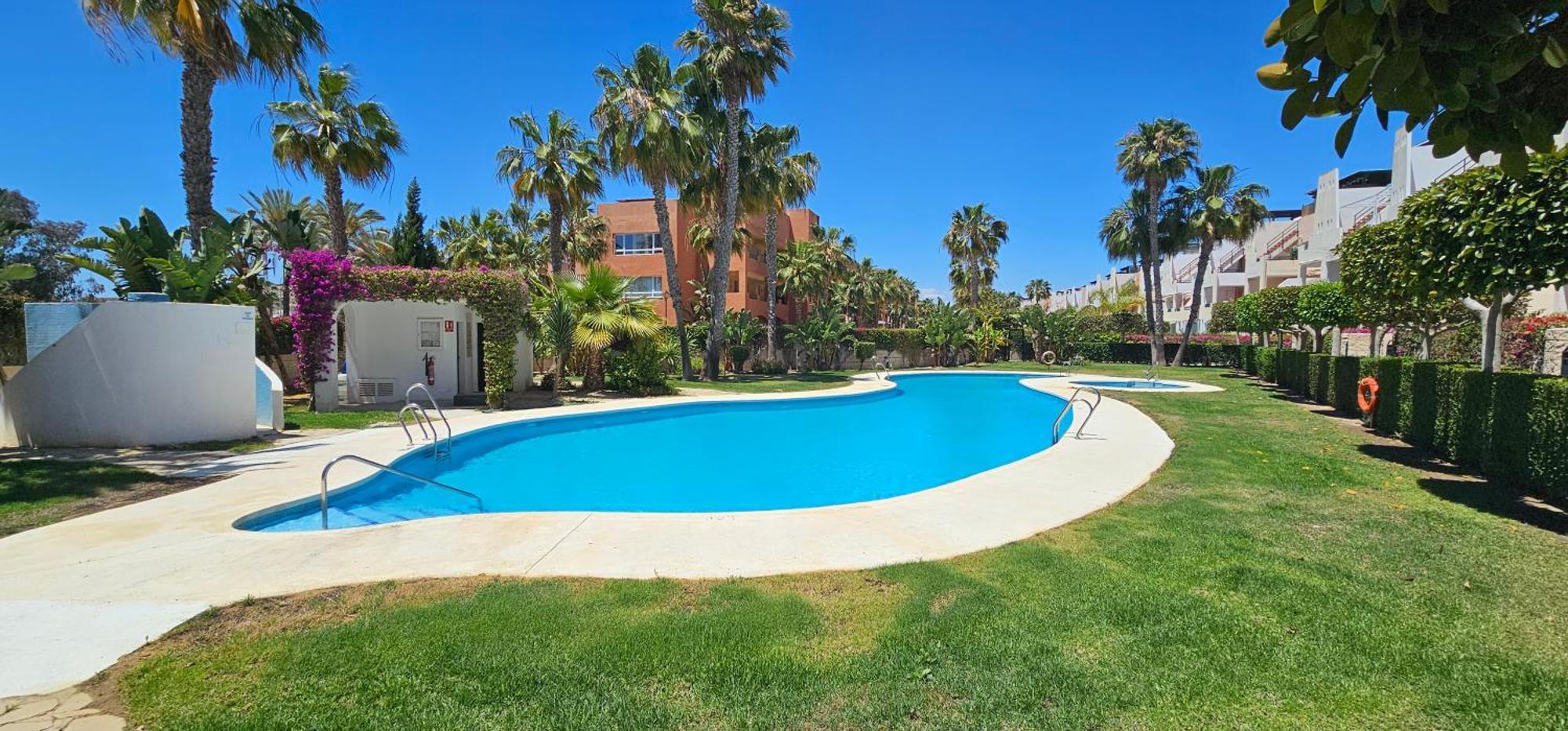 Homes Of Spain, Apartamentos Paraiso Vera Playa, Fatu Hiva, Bajo A Con Piscina Privada En Jardin Privado, Primera Linea De Playa, Wifi Extérieur photo